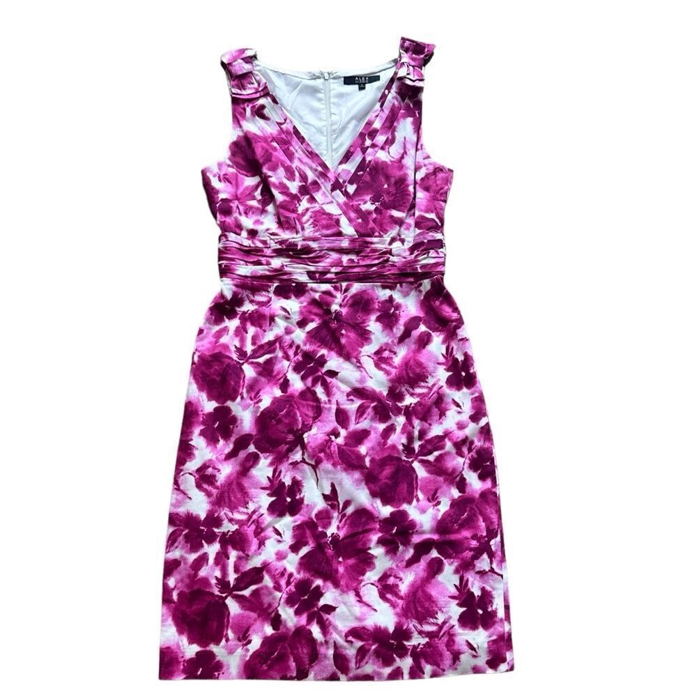 Alex Marie 98% Cotton Floral Print Dress Size 6